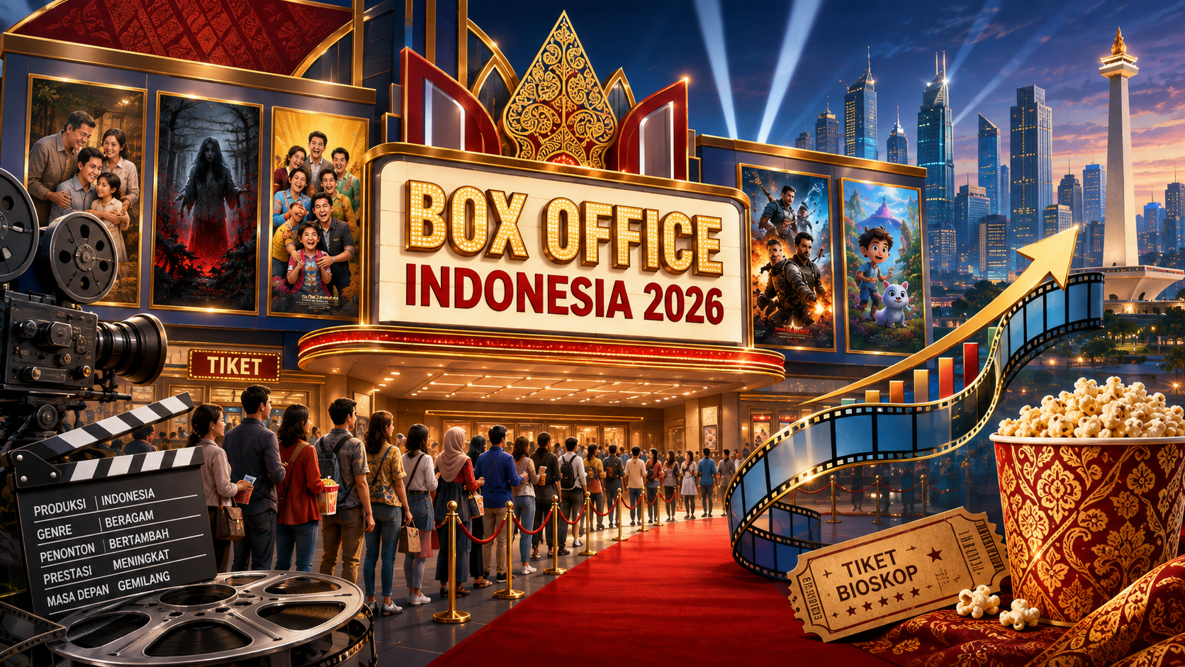 Gambaran Box Office Indonesia 2026 - film