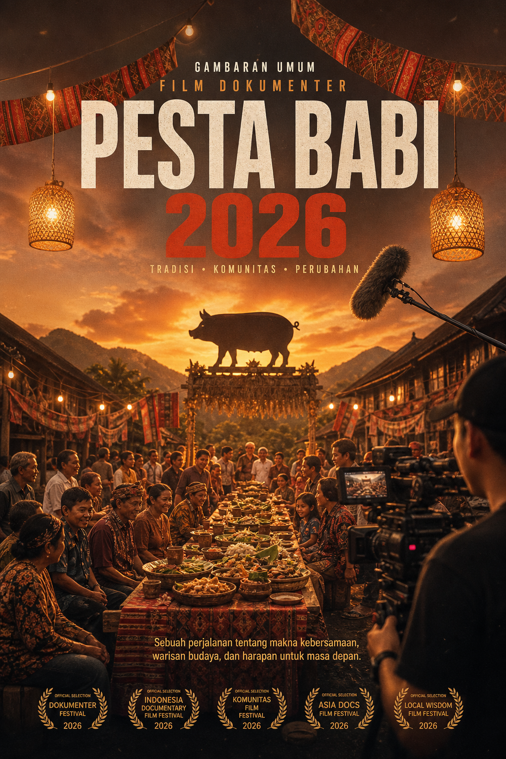 Gambaran Umum Film Dokumenter Pesta Babi 2026 - pesta