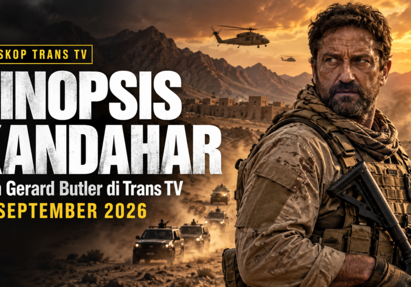 kandahar - Sinopsis Kandahar, Film Gerard Butler di Trans TV 14 September 2026