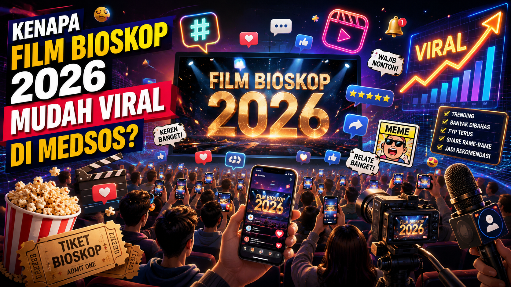 Kenapa Film Bioskop 2026 Mudah Viral di Medsos? - film
