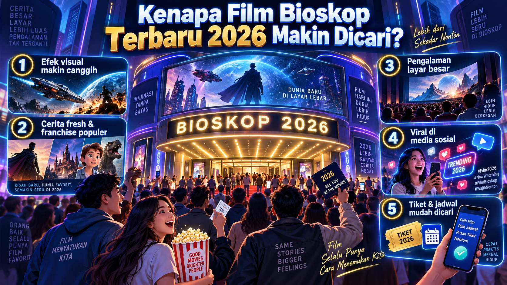 Kenapa Film Bioskop Terbaru 2026 Makin Dicari?