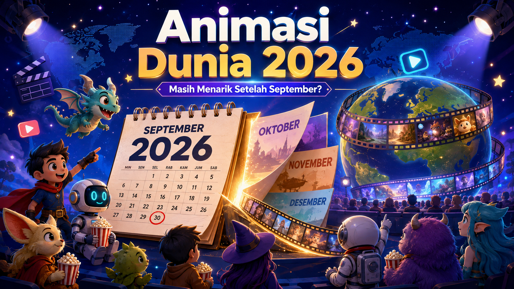 Mengapa Animasi Dunia 2026 Masih Menarik Setelah September? - animasi