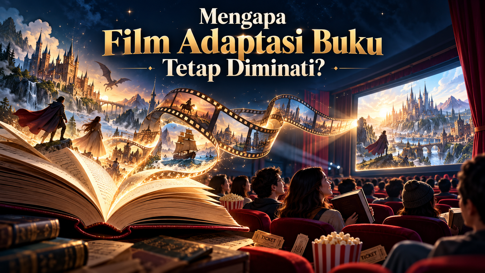 Mengapa Film Adaptasi Buku Tetap Diminati? - film