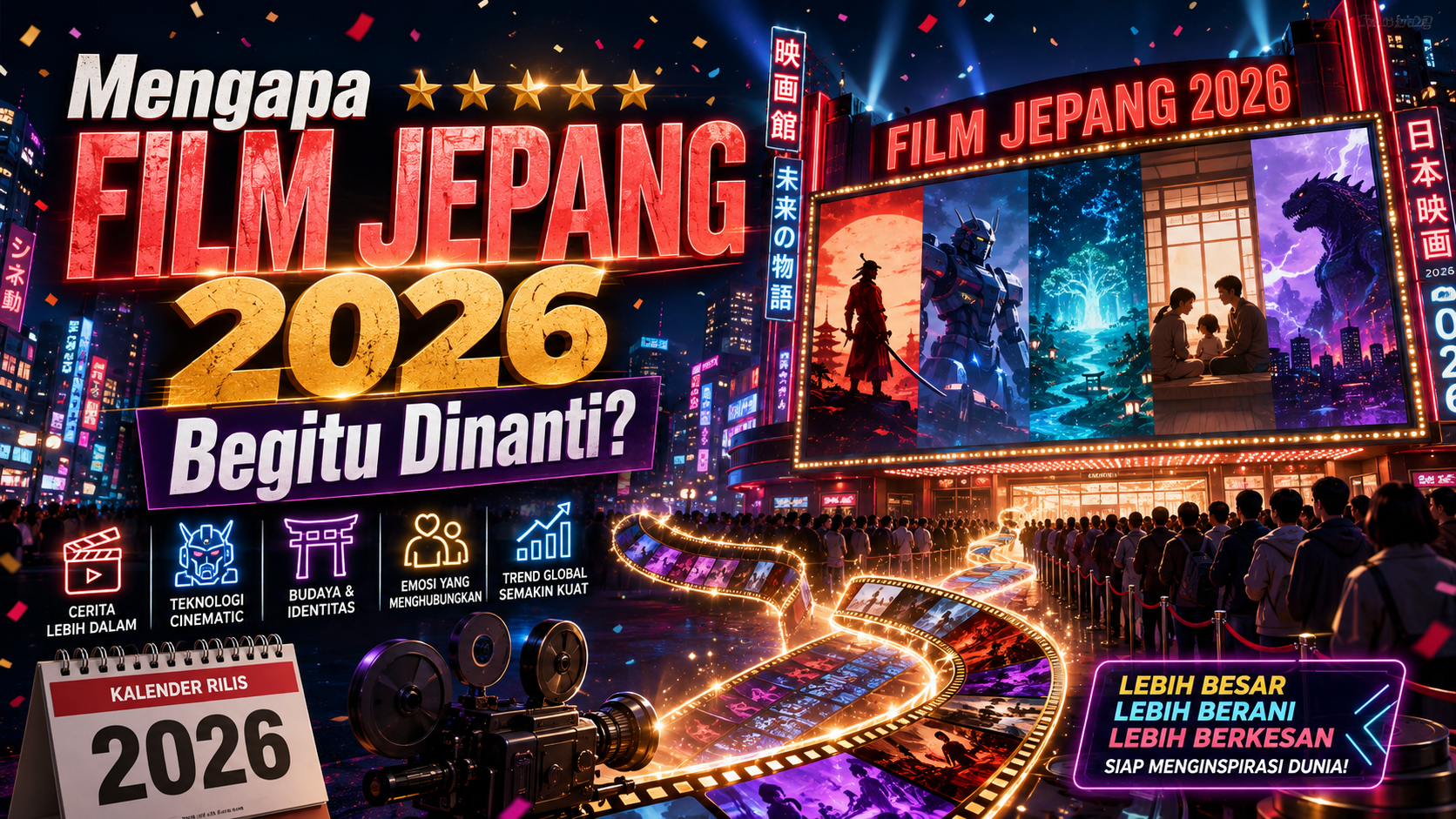 Mengapa Film Jepang 2026 Begitu Dinanti? - jepang