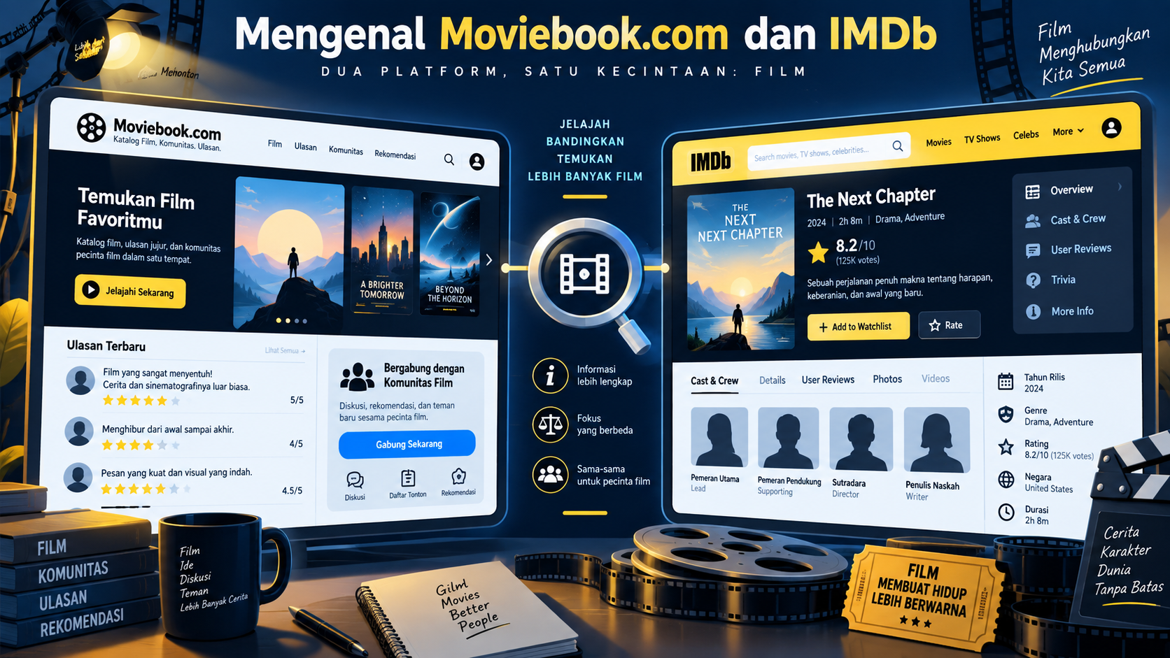 Mengenal Moviebook.com dan IMDb - moviebook