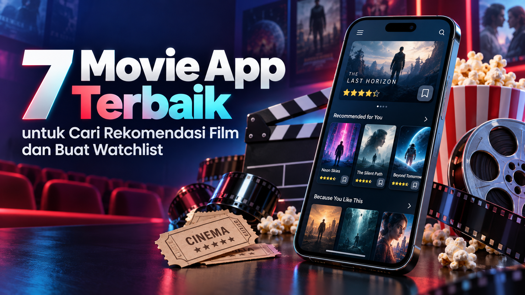 movie - 7 Movie App Terbaik untuk Cari Rekomendasi Film dan Buat Watchlist