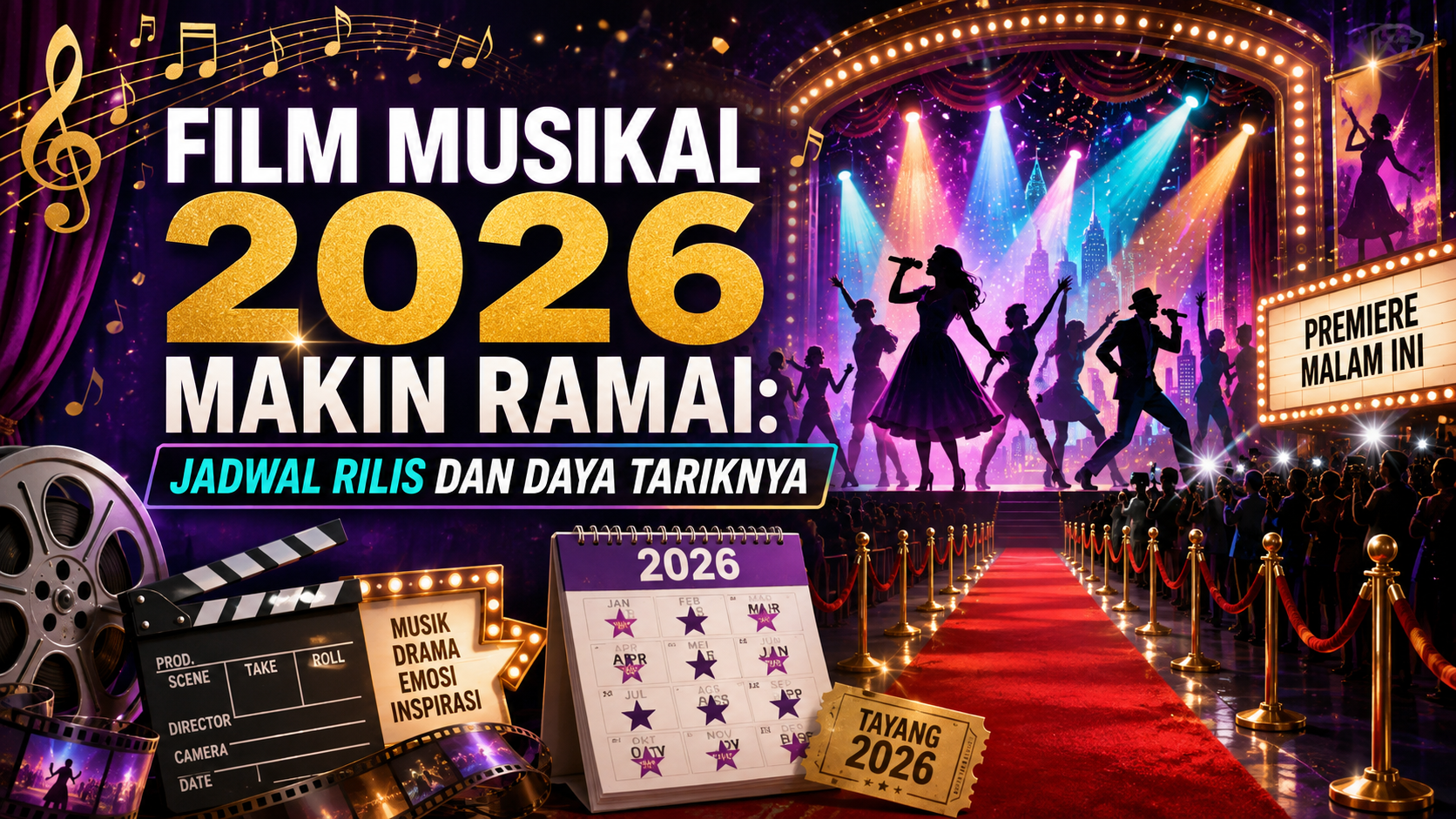 musikal - Film Musikal 2026 Makin Ramai: Jadwal Rilis dan Daya Tariknya