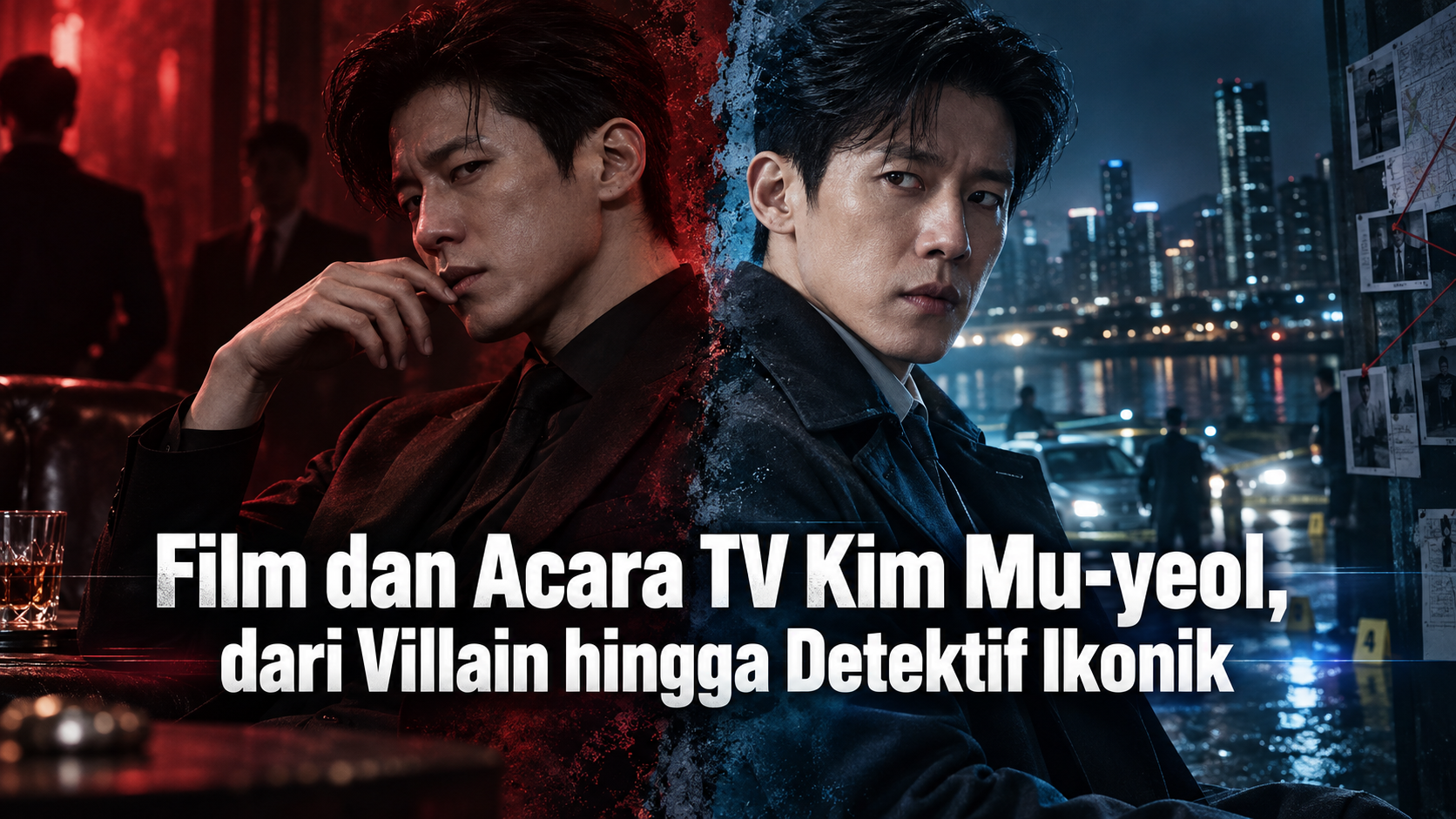 muyeol - Film dan Acara TV Kim Mu-yeol, dari Villain hingga Detektif Ikonik