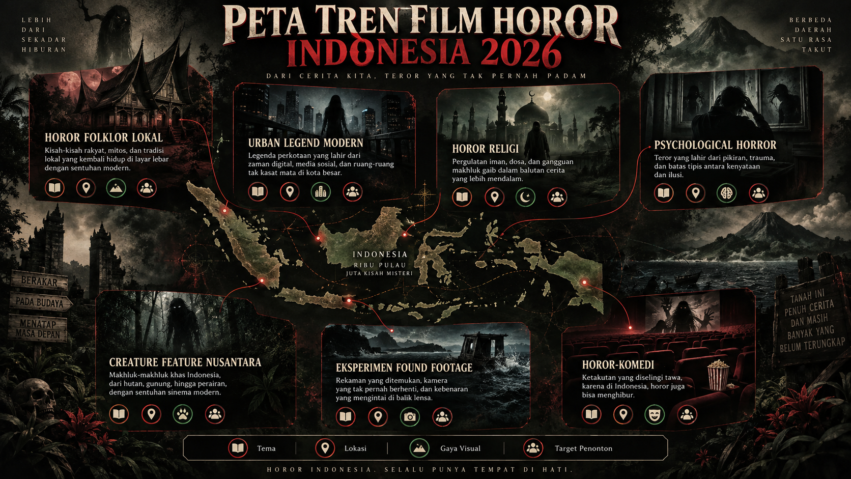 Peta Tren Film Horor Indonesia 2026 - horor