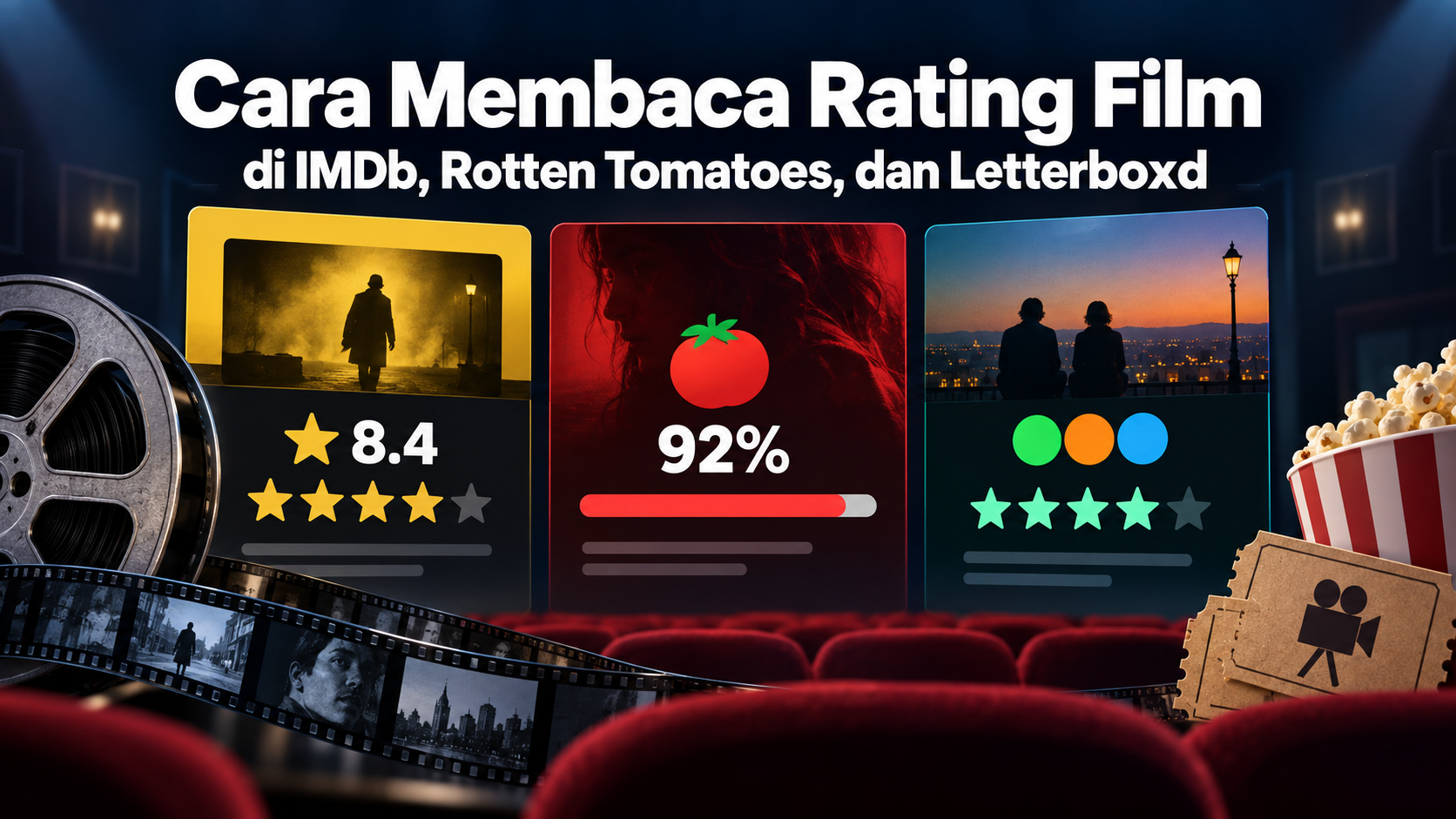 rating - Cara Membaca Rating Film di IMDb, Rotten Tomatoes, dan Letterboxd