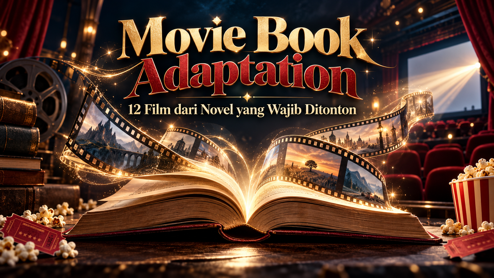 adaptasi - Movie Book Adaptation: 12 Film dari Novel yang Wajib Ditonton
