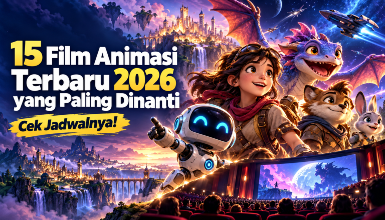 animasi - 15 Film Animasi Terbaru 2026 yang Paling Dinanti, Cek Jadwalnya