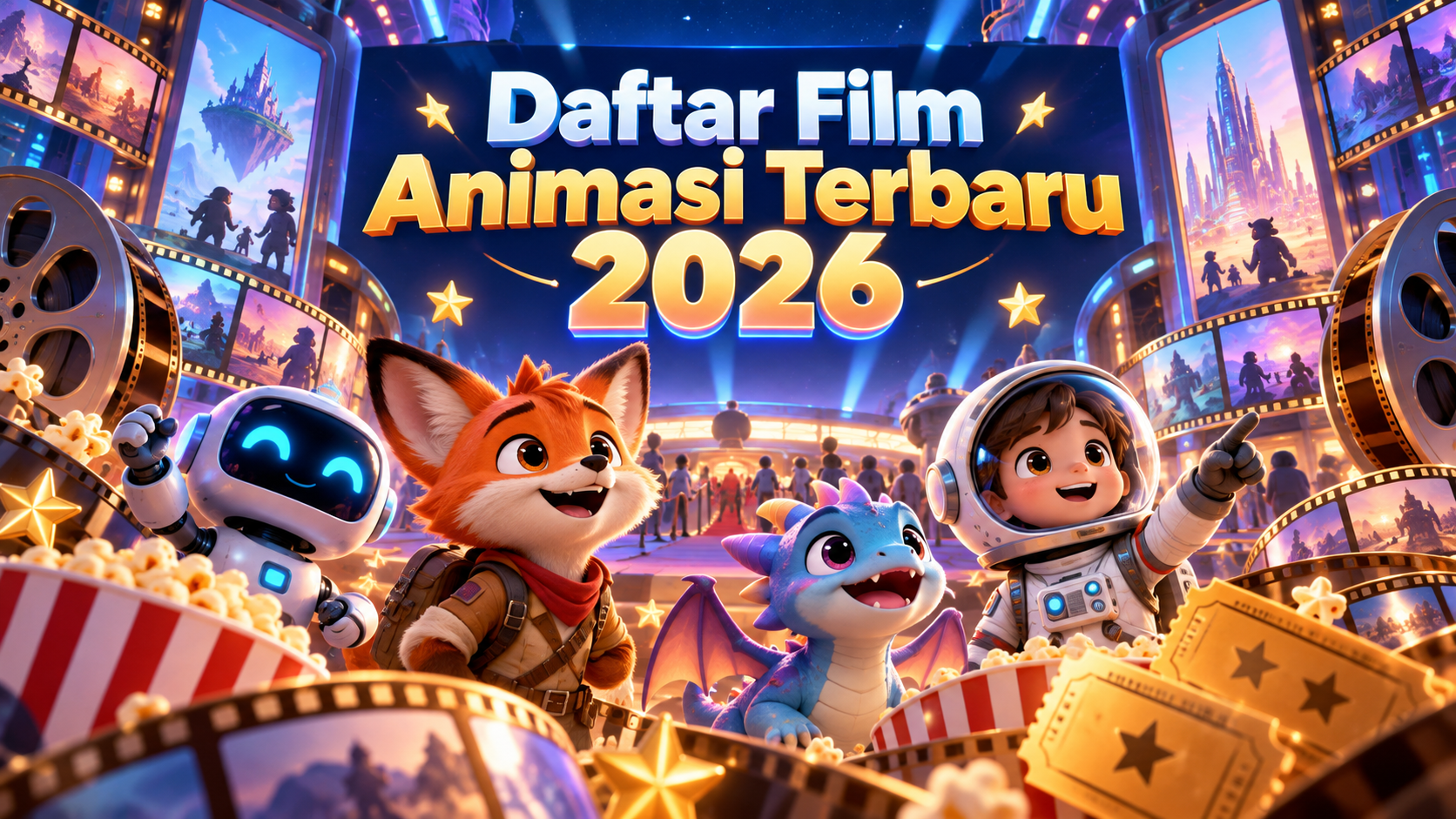 Daftar Film Animasi Terbaru 2026 - animasi