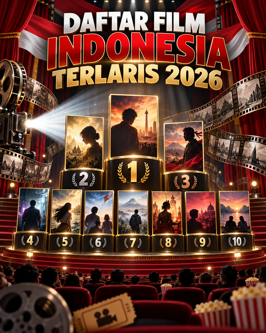 Daftar Film Indonesia Terlaris 2026 - film