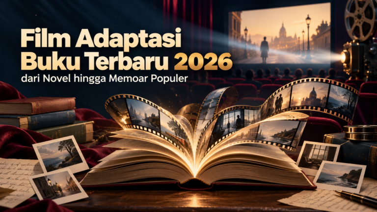 film - Film Adaptasi Buku Terbaru 2026, dari Novel hingga Memoar Populer