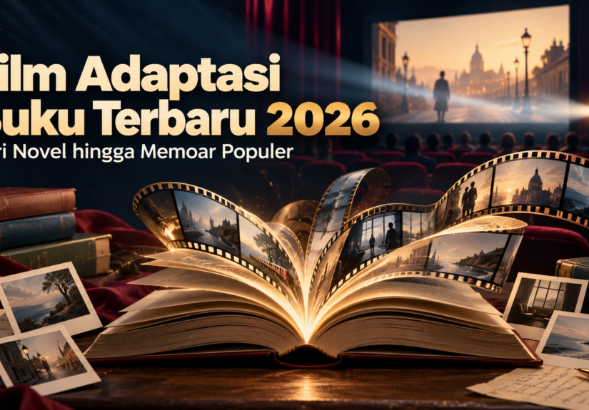 film - Film Adaptasi Buku Terbaru 2026, dari Novel hingga Memoar Populer