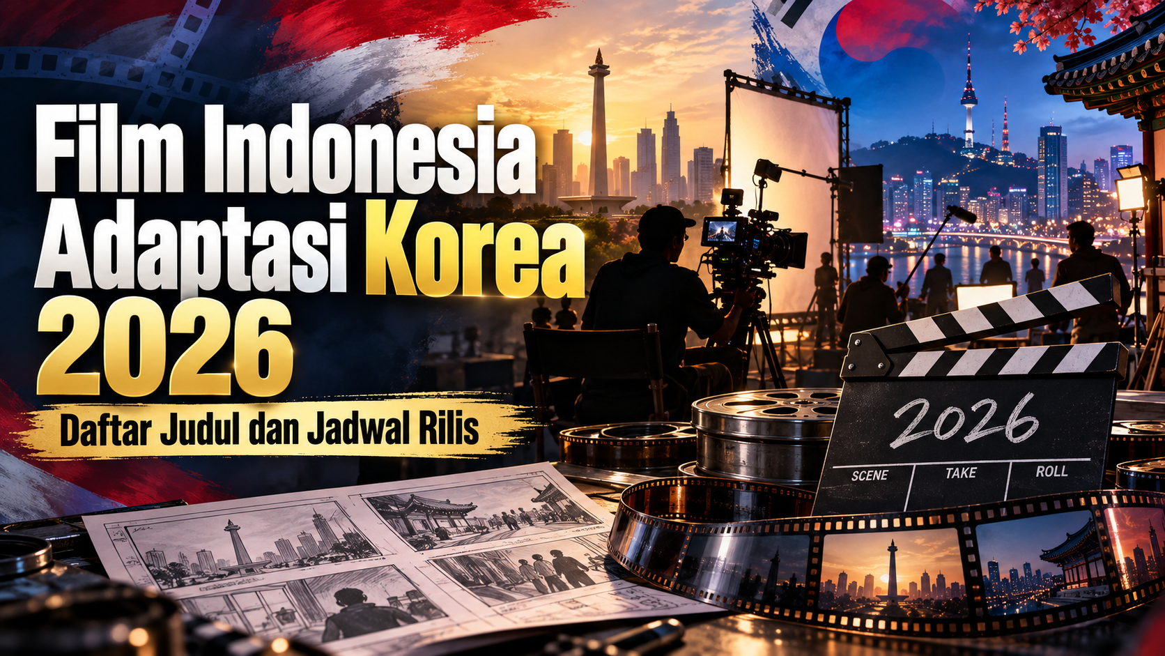 film - Film Indonesia Adaptasi Korea 2026: Daftar Judul dan Jadwal Rilis