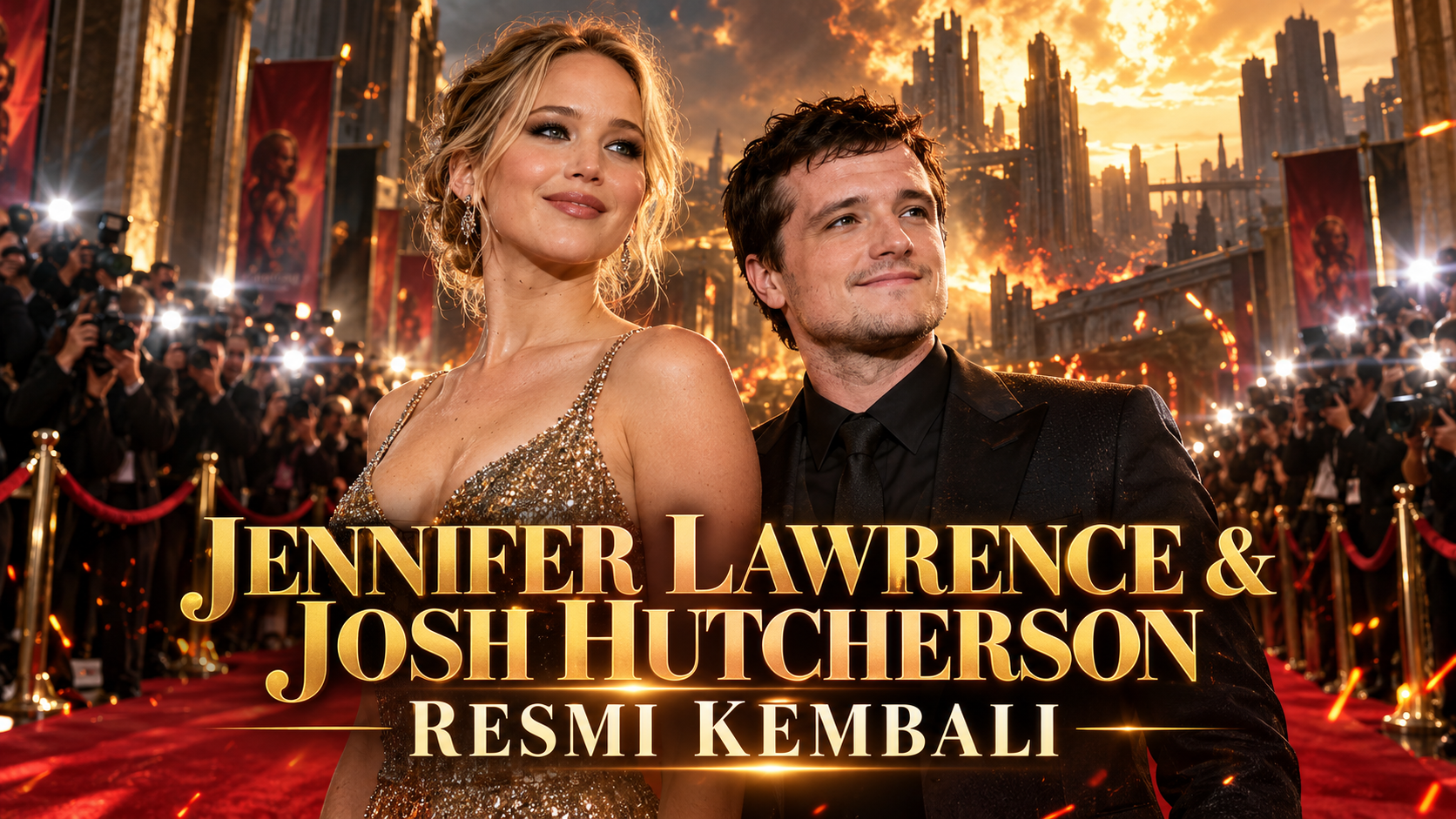 Jennifer Lawrence dan Josh Hutcherson Resmi Kembali - katniss