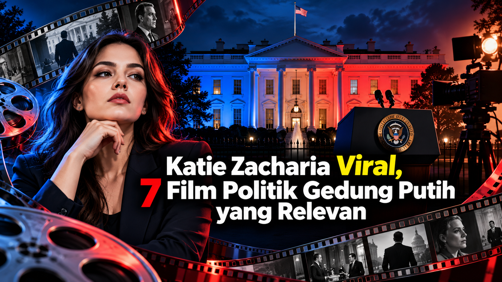 katie - Katie Zacharia Viral, 7 Film Politik Gedung Putih yang Relevan