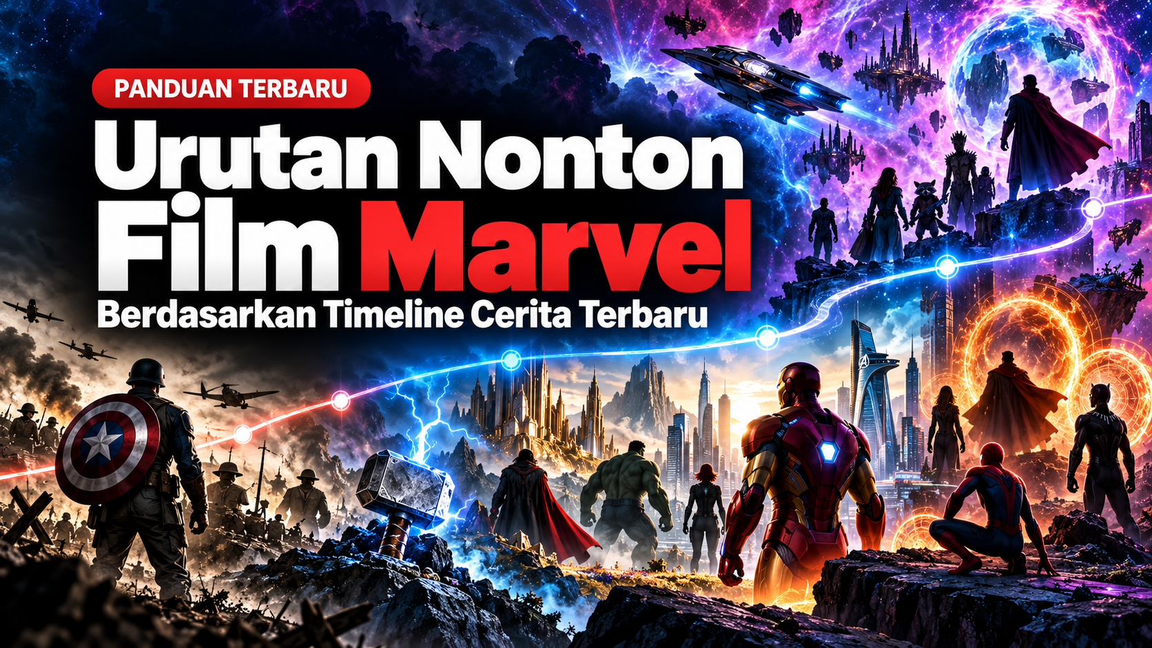 marvel - Urutan Nonton Film Marvel Berdasarkan Timeline Cerita Terbaru