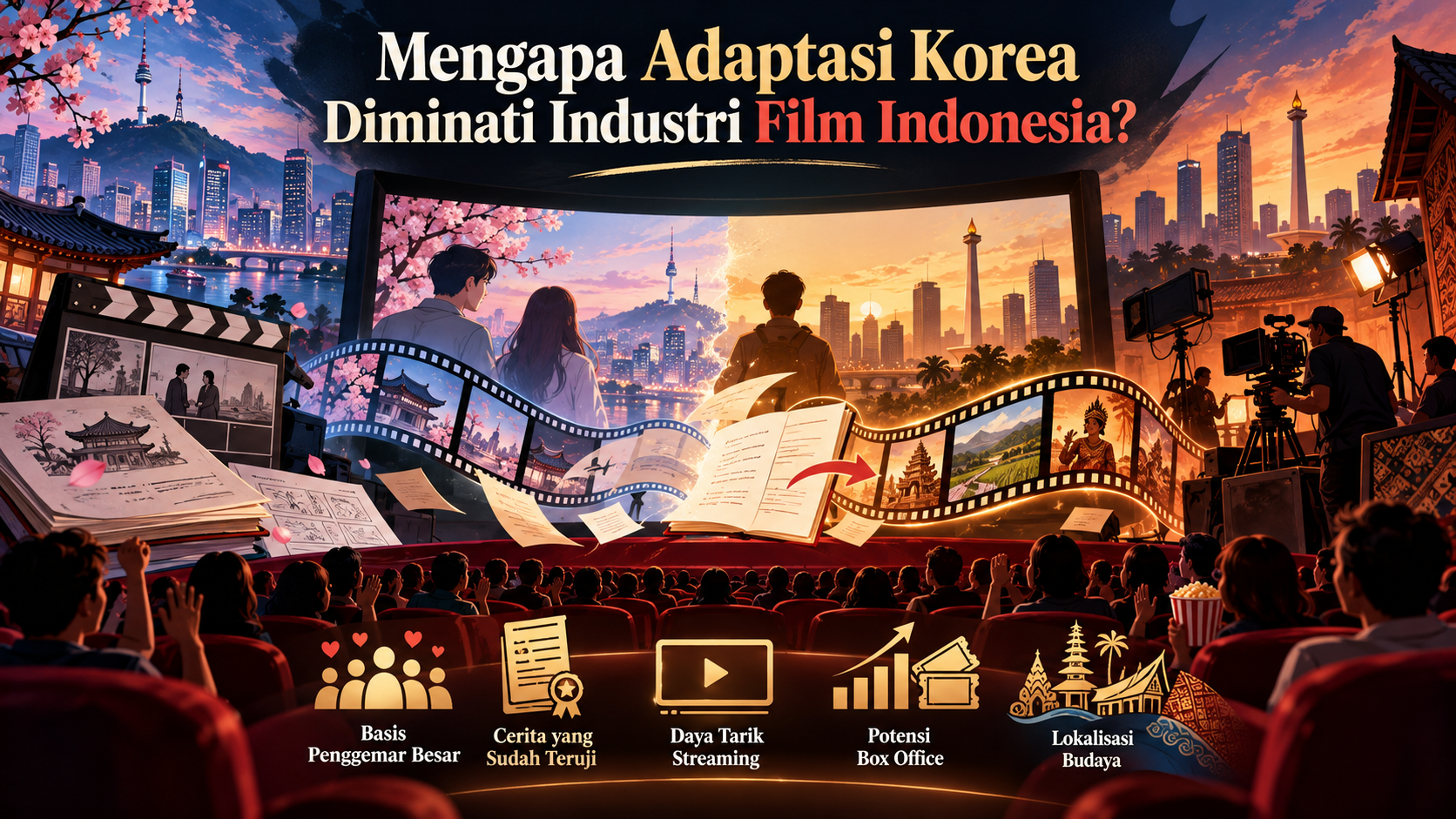 Mengapa Adaptasi Korea Diminati Industri Film Indonesia? - film