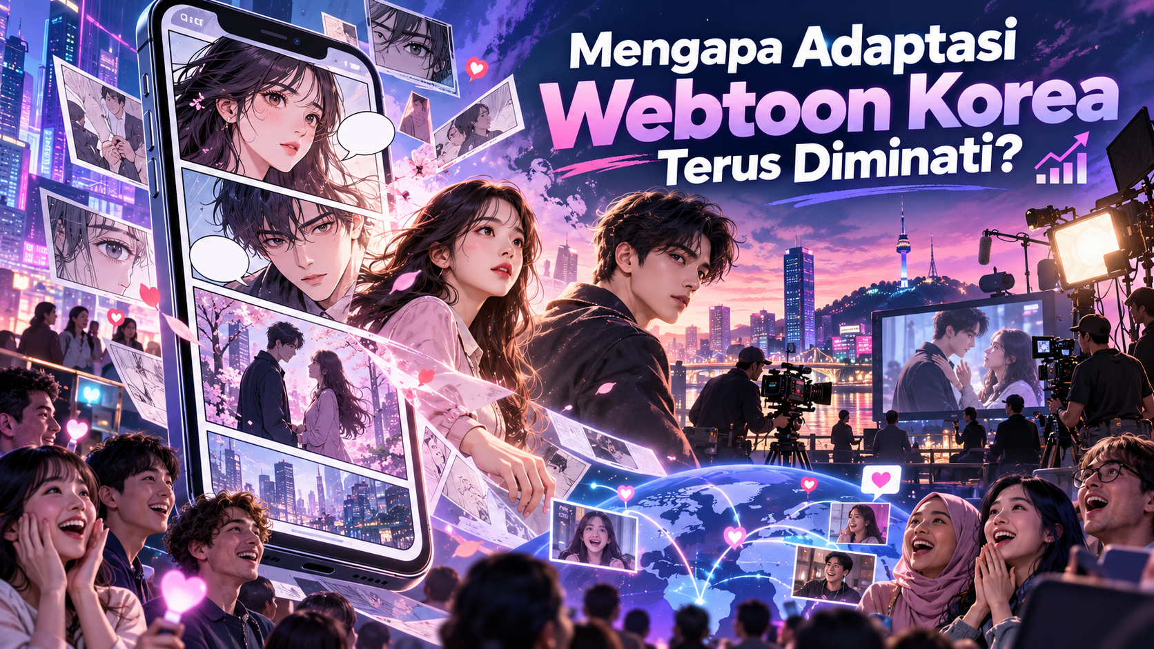 Mengapa Adaptasi Webtoon Korea Terus Diminati? - webtoon