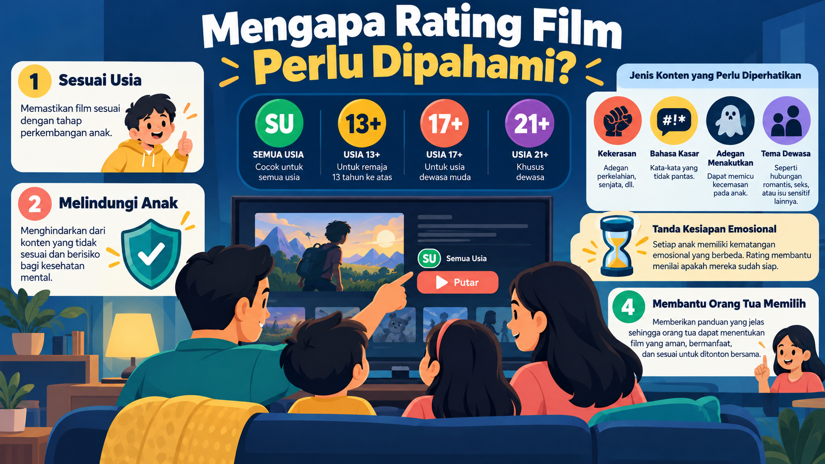 Mengapa Rating Film Perlu Dipahami? - rating