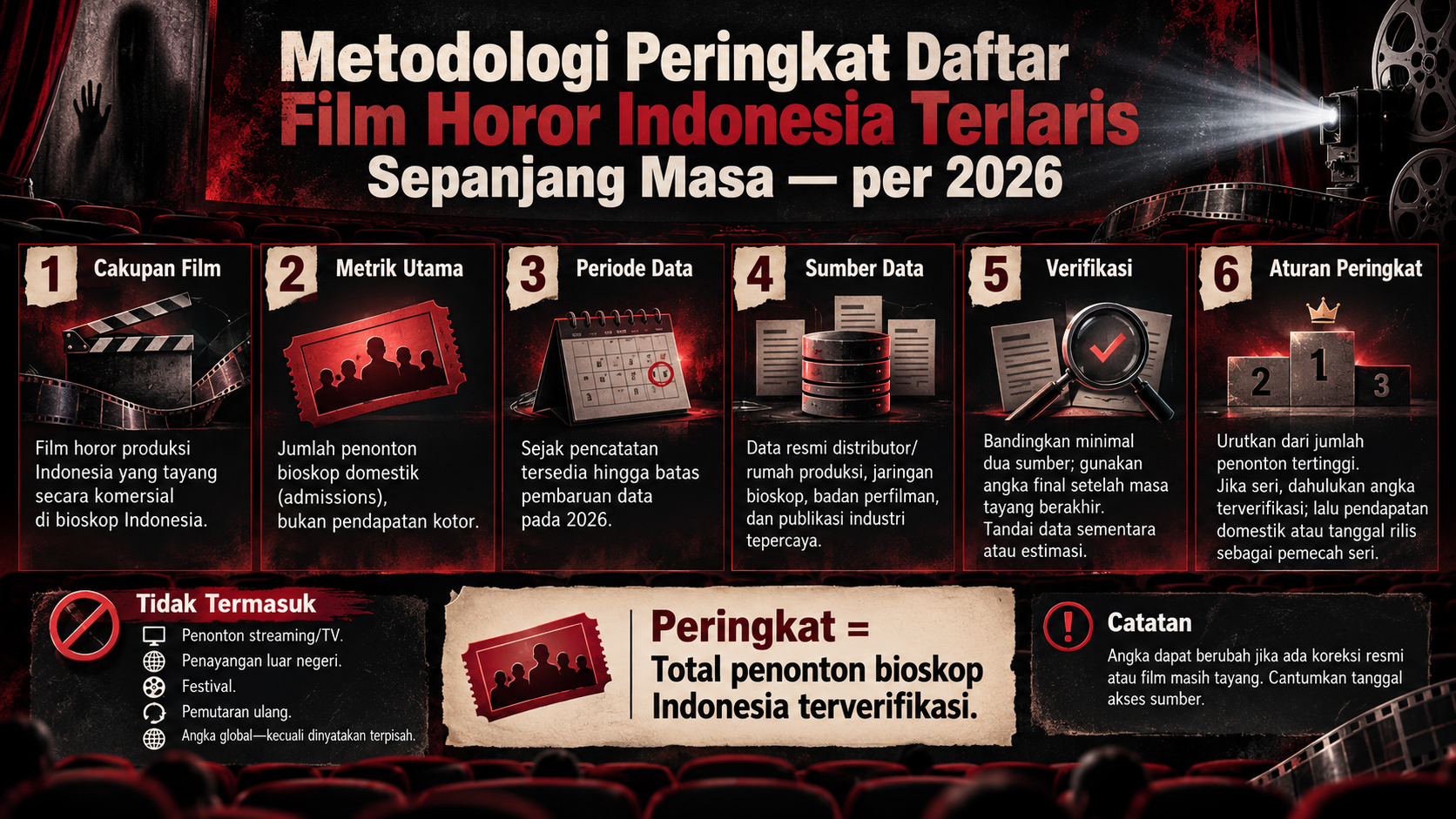Metodologi Peringkat - horor