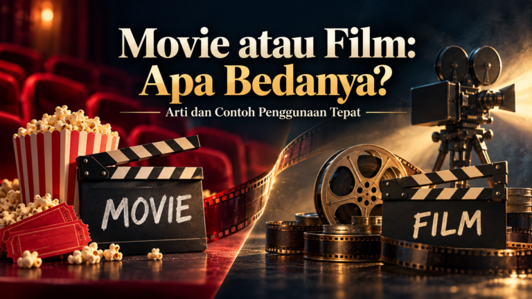 movie - Movie atau Film: Apa Bedanya? Arti dan Contoh Penggunaan Tepat