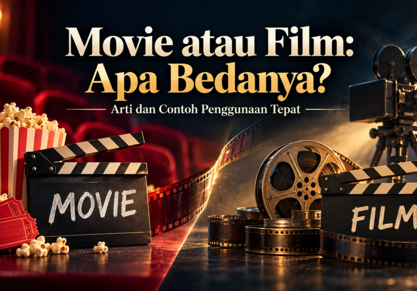 movie - Movie atau Film: Apa Bedanya? Arti dan Contoh Penggunaan Tepat