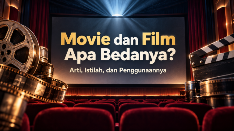 movie - Movie dan Film Apa Bedanya? Arti, Istilah, dan Penggunaannya