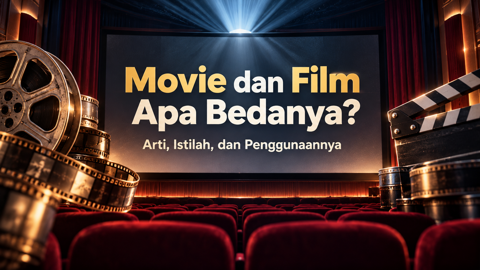 movie - Movie dan Film Apa Bedanya? Arti, Istilah, dan Penggunaannya