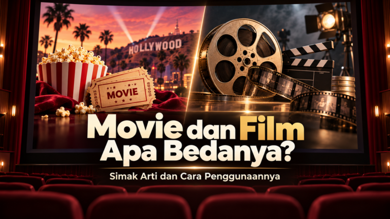 movie - Movie dan Film Apa Bedanya? Simak Arti dan Cara Penggunaannya