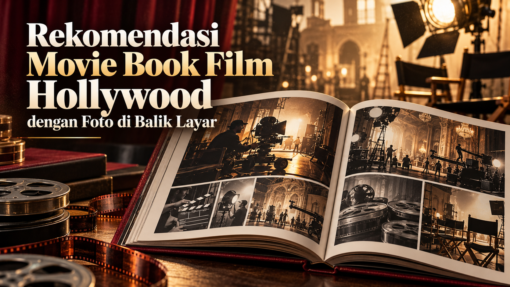 movie - Rekomendasi Movie Book Film Hollywood dengan Foto di Balik Layar