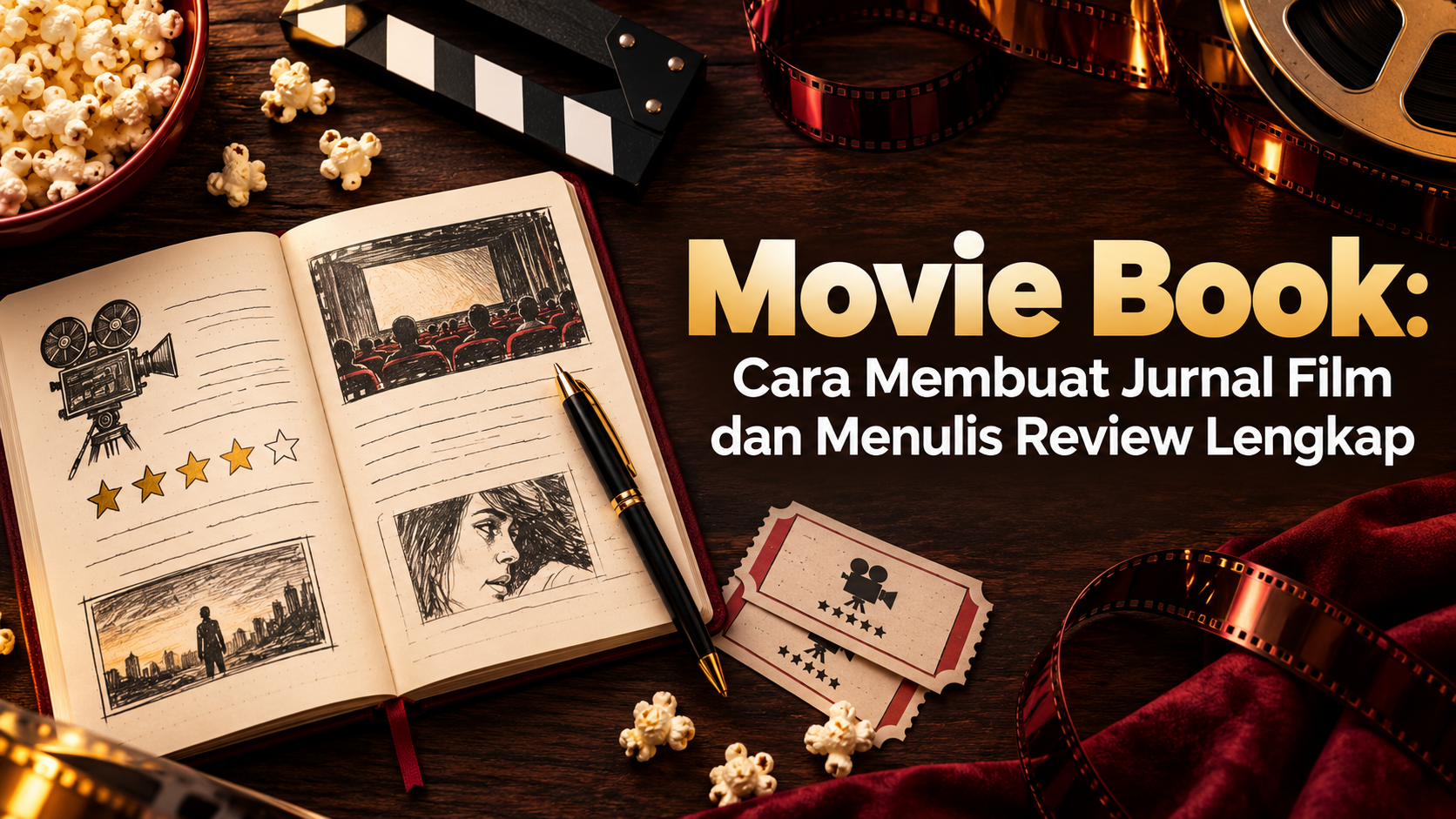 moviebook - Movie Book: Cara Membuat Jurnal Film dan Menulis Review Lengkap