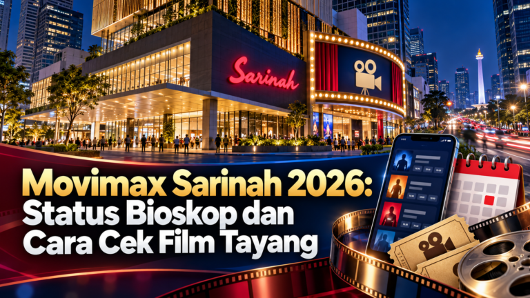 movimax - Movimax Sarinah 2026: Status Bioskop dan Cara Cek Film Tayang