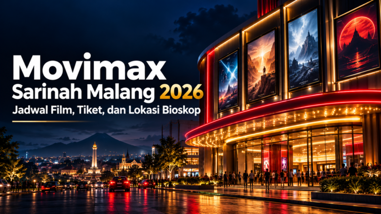 movimax - Movimax Sarinah Malang 2026: Jadwal Film, Tiket, dan Lokasi Bioskop