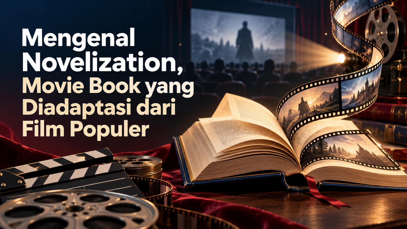 novelization - Mengenal Novelization, Movie Book yang Diadaptasi dari Film Populer