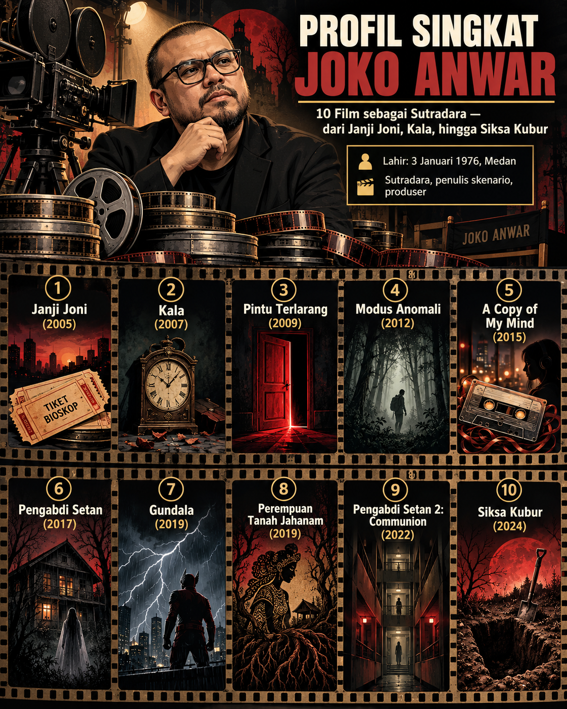 Profil Singkat Joko Anwar - joko